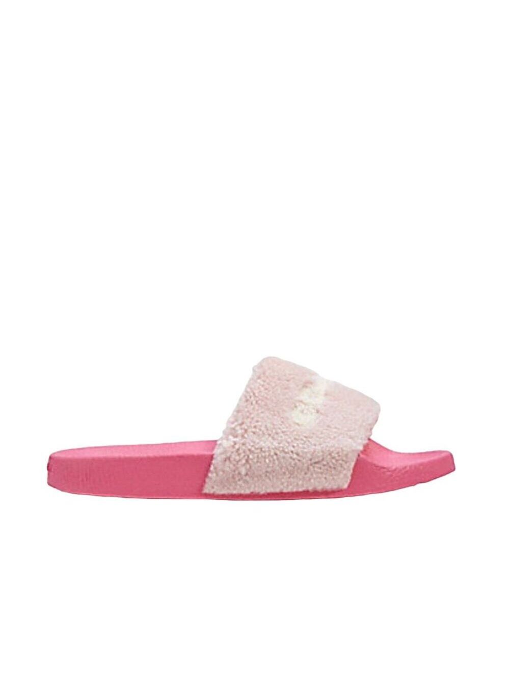 COACH PINK ULI SPORT SLIDE FAUX FUR SIZE 10 - Picture 4 of 4